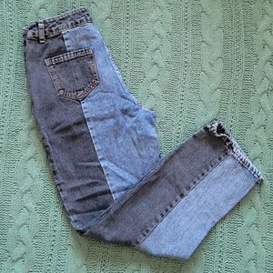 Two-Tone Blue Jeans